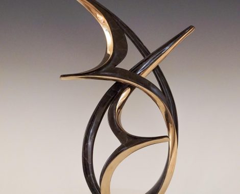 Soul Mates Bronze Sculpture by Tom and Terrie Bennett Sculpture
