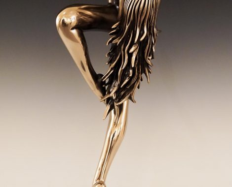 Sundancer Bronze Sculpture by Tom Bennett Sculpture